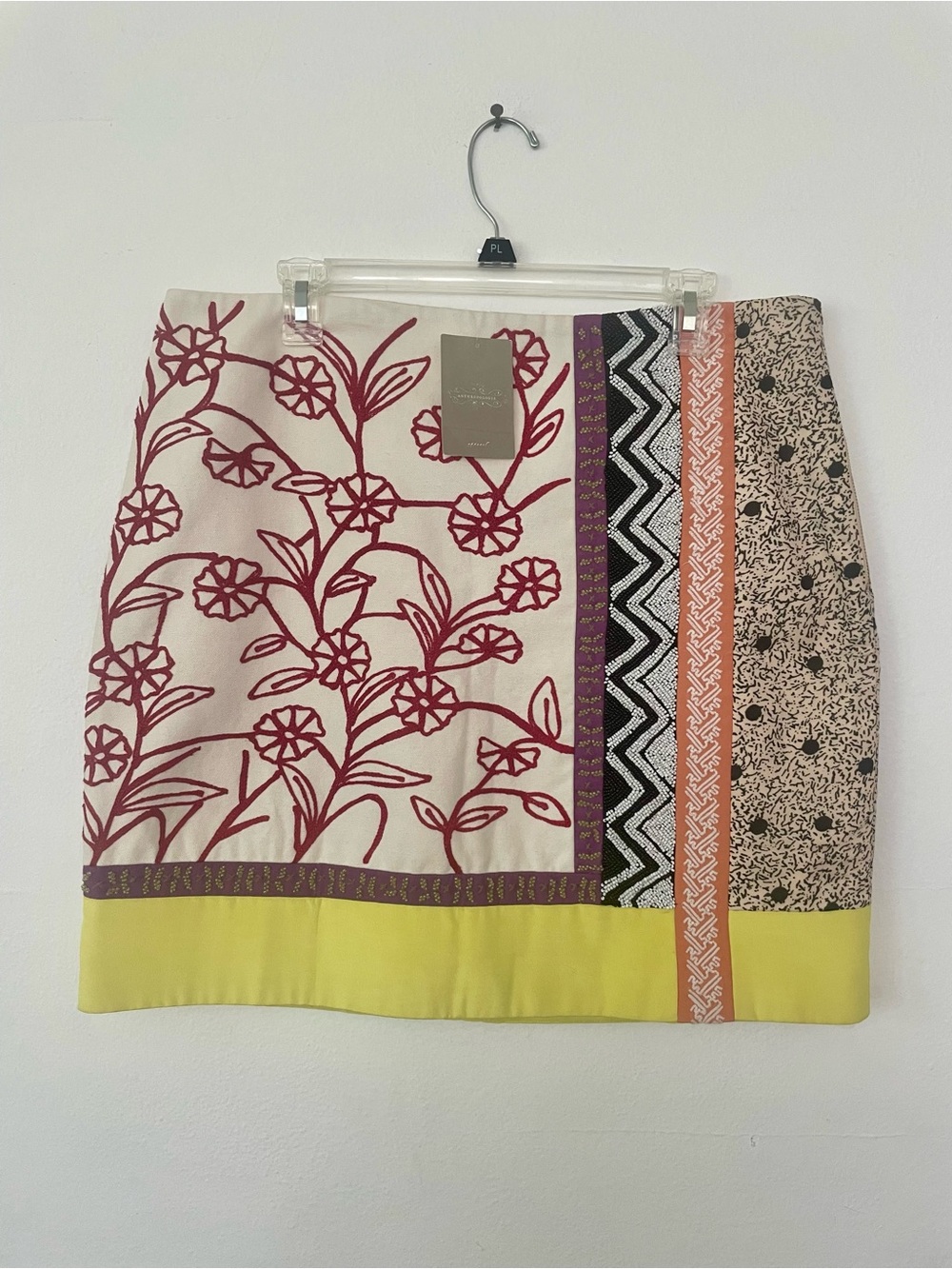 Anthropologie Beaded Skirt
